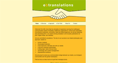Desktop Screenshot of ebtranslations.com